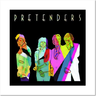 The Pretenders - Wpap Vintage Posters and Art